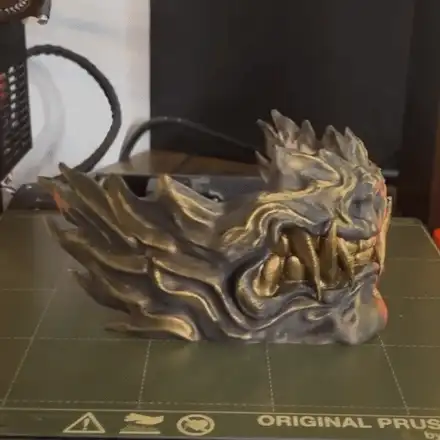 Samurai Dragon Mask