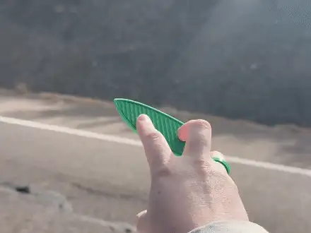 Finger Surfboard