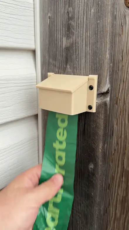 Wall Mounted Dog Poop Bag Dispenser