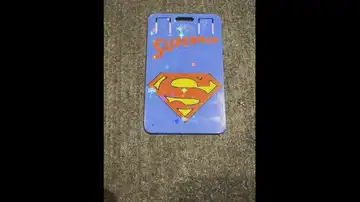 ID Card Badge Superman Multicolor