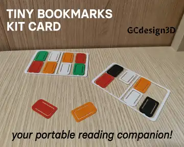 Tiny Bookmarks Kit Card