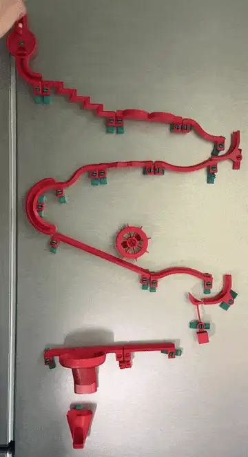 Fridge Magnet Marble Run MEGA PACK