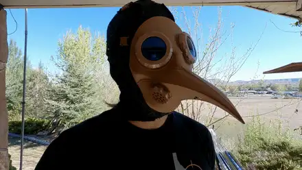 Wearable Plague Doctor Mask, Cosplay