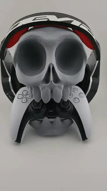 Stand controller ps5 ps4 wall desk headphone skull