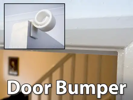 Sprung Door Pinch Guard Bumper
