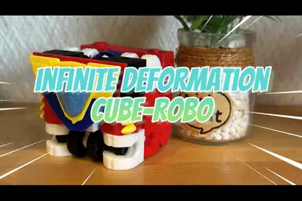 Infinite Transformation! DX Cube-Robo