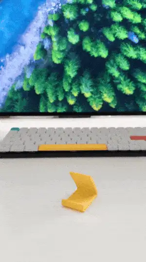 Jumping Phone Stand, Vase Mode