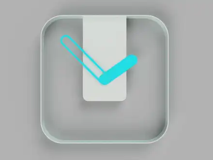 Modern Simple Clock