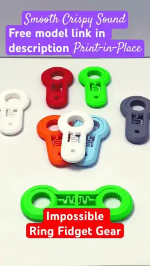 Impossible Ring Fidget Gear