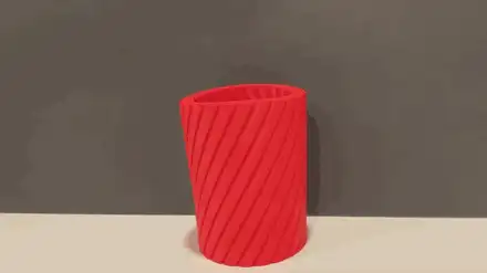 Twisty Fidget Vase