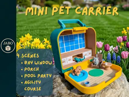 Mini Pet Carrier Playset - Small World