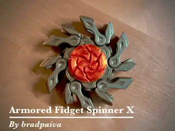 Armored Fidget Spinner X