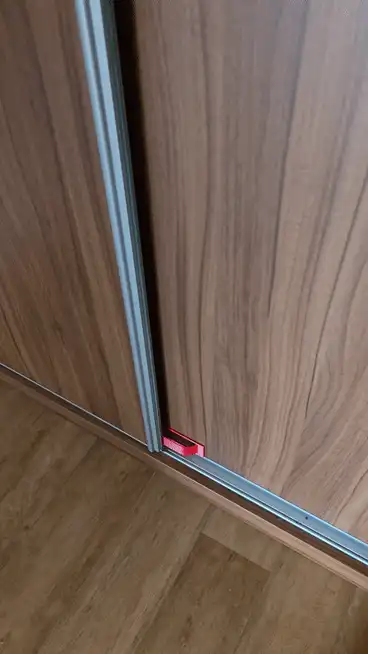 Wardrobe Sliding Door Lock, Cat/Child Proof