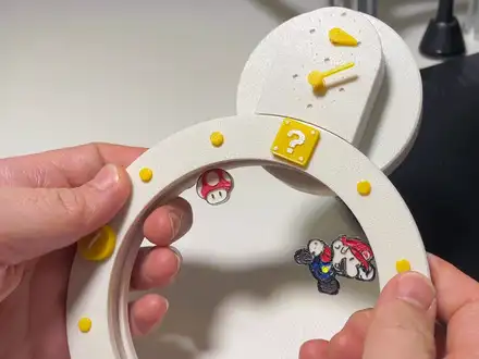 SuperMario Modular clock （Desk clock &wall clock ）