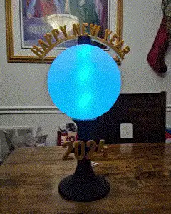 New Years Ball Centerpiece