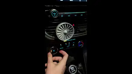 Mini jet engine for car air vents