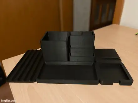 Modular desk organizer
