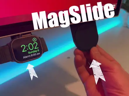 MagSafe Monitor Mount for Phone and Watch