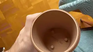 Self-draining Plant Pot (integrated drip tray)