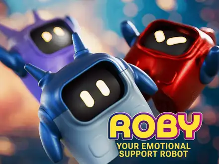Emotional support robot ROBY