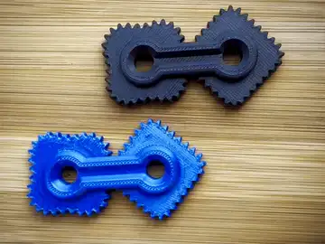 Fidget toy - Square Gears