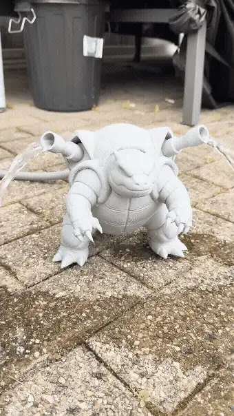 Blastoise Fountain / Turtok Brunnen