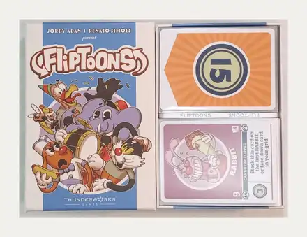 Fliptoons Board Game Organiser Insert