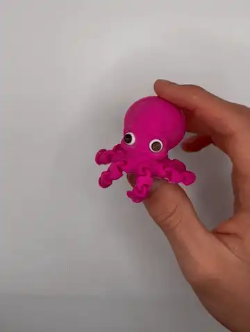 Cute Articulated Octopus