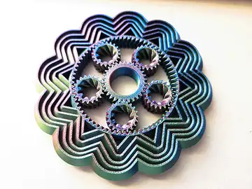 Planetary Gear Star Spinner, Sensory Fidget