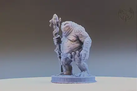 Frog Shaman Miniature