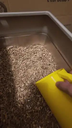 Poop Scoop Sawdust - Wood Pellet Seperator Stage 2