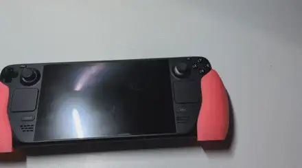 Steam Deck grip extension for large hands