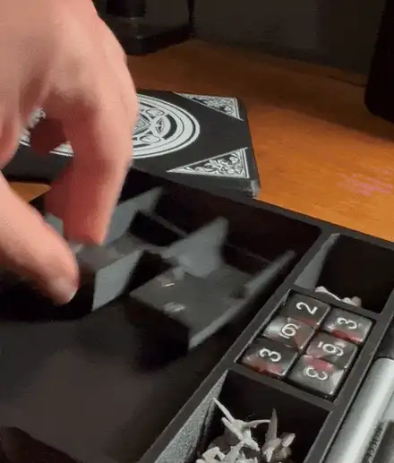 DND Ultimate Player Kit Tray - Fold Up Dice Tower