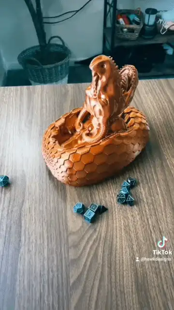 Dragon Egg Dice Tower