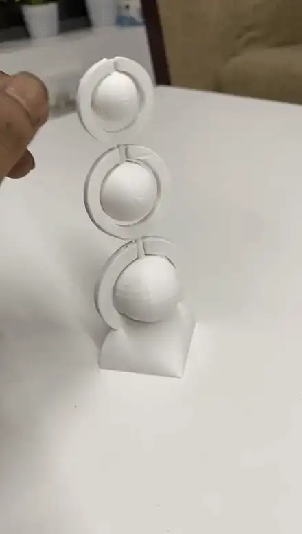 kinetic balance sculpture