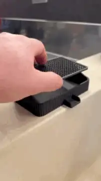 Self-Draining Sponge Holder Kitchen Sink Organizer