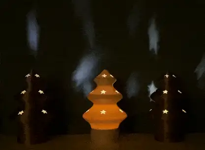 Starry Night Christmas Tree Light - LED Tealight