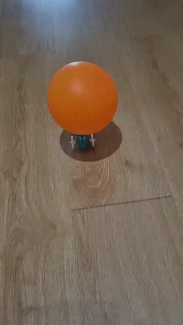 Balloon-powered Car Toy - 1950s Formula Style