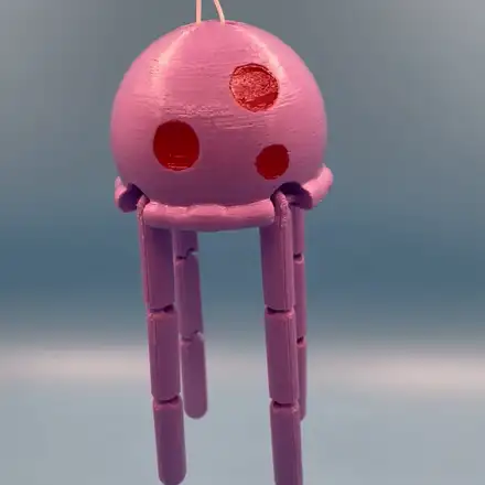 Articulated Hanging Spongebob Jellyfish