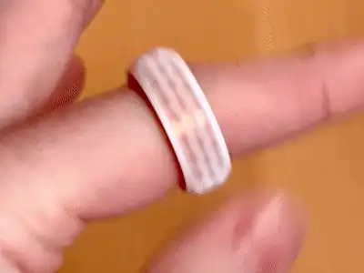 Fidget Spinner Ring Collection