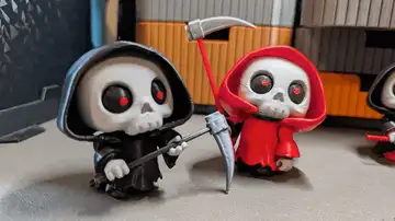 Skullbotz Grim Reaper, Modular Halloween costume!
