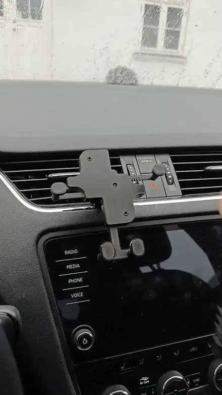 Gravity Activated Car Phone Holder