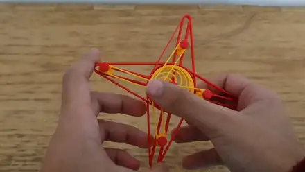 Quadruple piston fidget.
