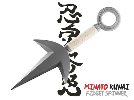 Minato Kunai Fidget Spinner