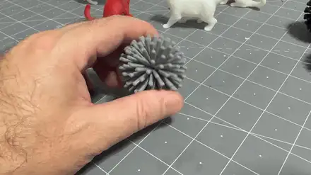 Cat Toy - Spikey ball [TPU]