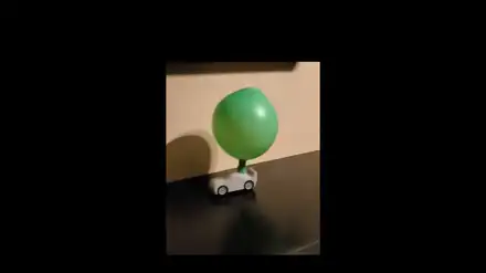 Balloon Powered Car