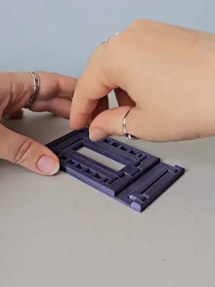 Adjustable Phone Stand with Openable Front