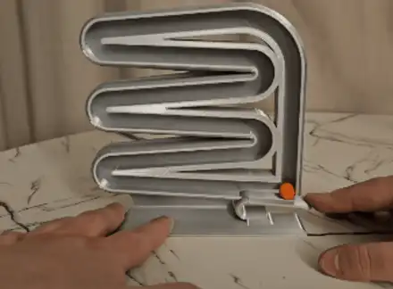 Smooth Marble Run - Fidget toy!