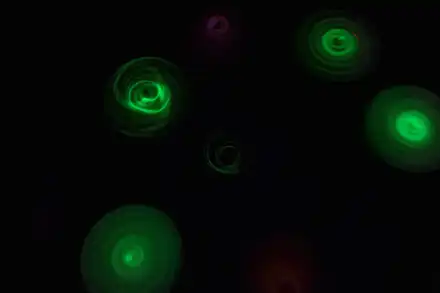 Glow Galaxy Spinning Top