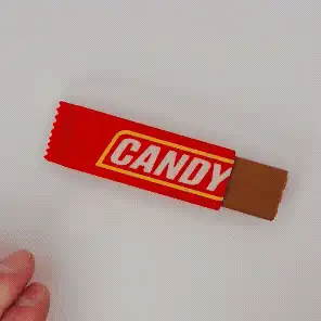 Candy Bar Snicker Clicker Fidget Toy (<1.